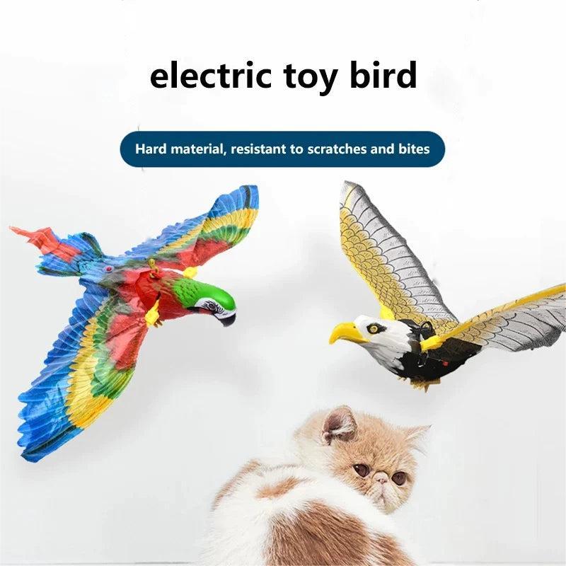 LAST DAY 49% OFF- Simulation Bird Interactive Cat Toy for Indoor Cats