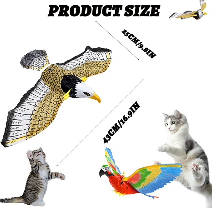 LAST DAY 49% OFF - Simulation Bird Interactive Cat Toy for Indoor Cats