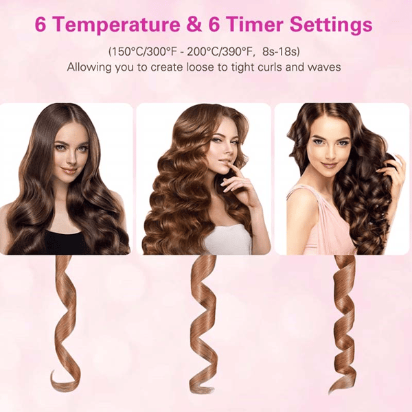 LAST DAY PROMOTION 49% OFF - AUTO ROTATING CERAMIC HAIR CURLER