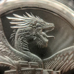 Jenprice 1 oz Silver Round Dragons