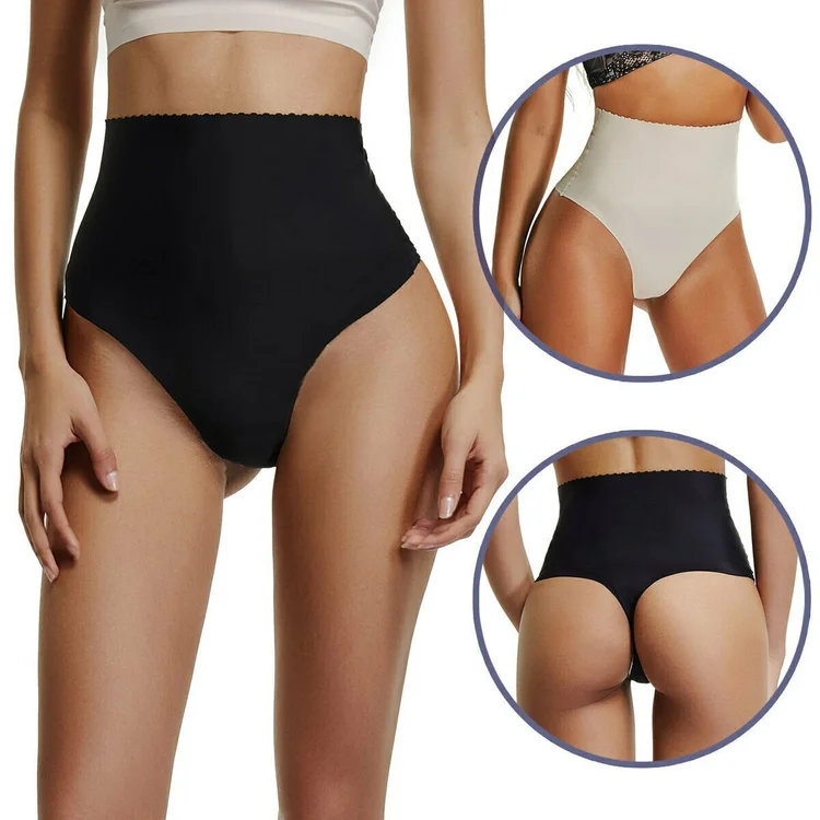 Cubicbee Thong-High Waist Shapewear