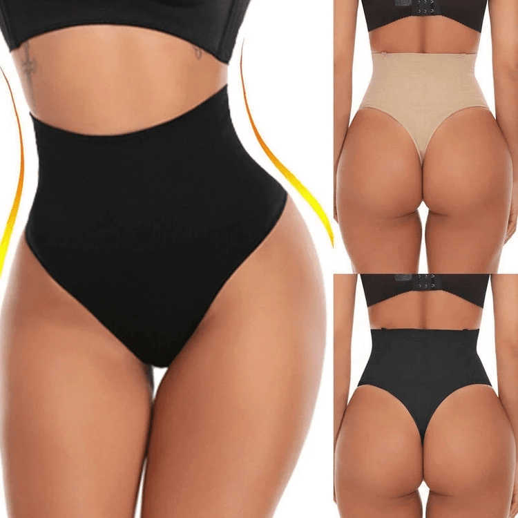 Cubicbee Thong-High Waist Shapewear