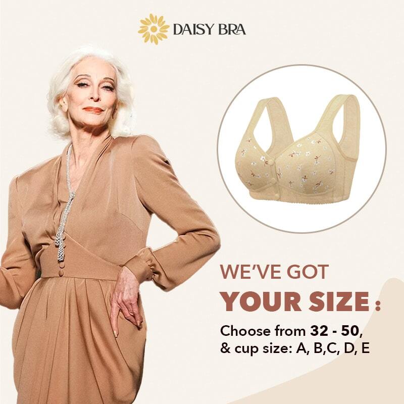 Daisy Bra - Last day 80% OFF - Comfortable & Convenient Front Button Bra