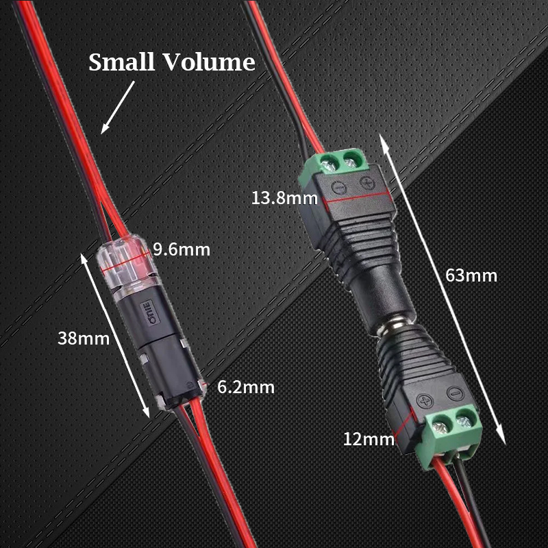 Double-wire Plug-in Connector With Locking Buckle(The more you buy, the more discounts you get)