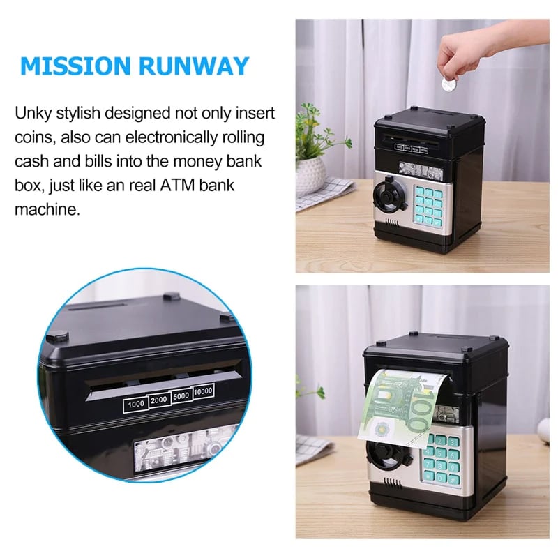 Electronic Password Piggy Bank - Mini ATM