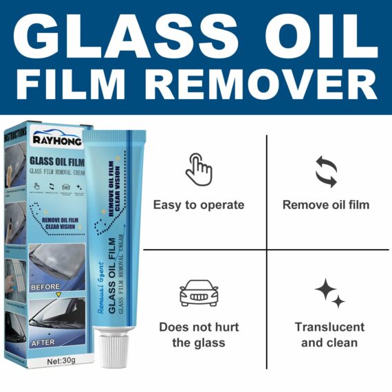 GLASHINY - Glass Oil Film Removal Cream