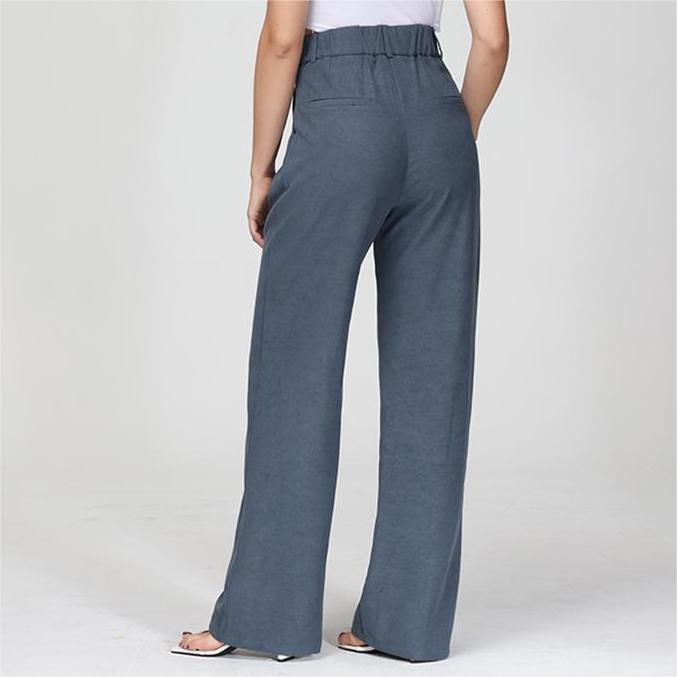 High Waist Tailored Wide Leg Pants 