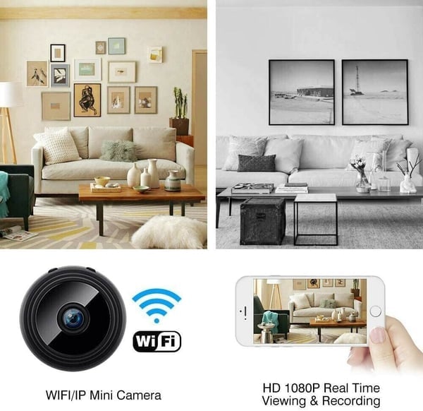 (LAST DAY 48% OFF) Mini 1080p HD Wireless Magnetic Security Camera