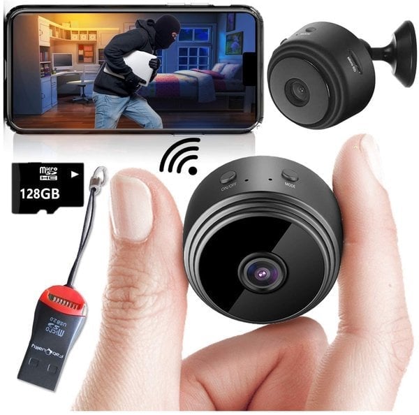 (LAST DAY 48% OFF) Mini 1080p HD Wireless Magnetic Security Camera