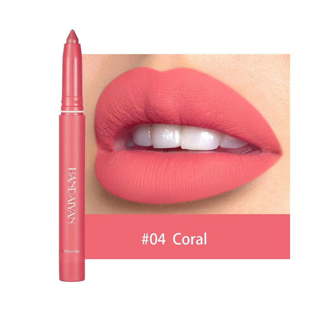 Last Day 49% OFF - 12 Color HANDAIYAN Rotating Sharpenable Matte Lipstick Pencils