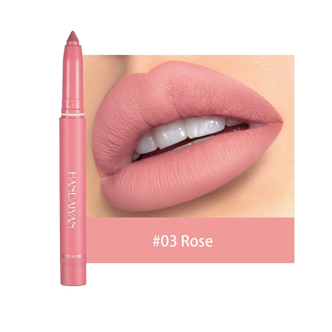 Last Day 49% OFF - 12 Color HANDAIYAN Rotating Sharpenable Matte Lipstick Pencils