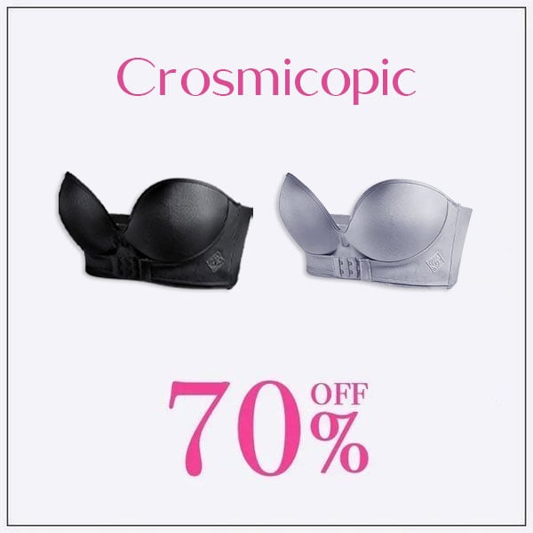 LAST DAY 49% OFF - Invisible Strapless Super Push Up Bra