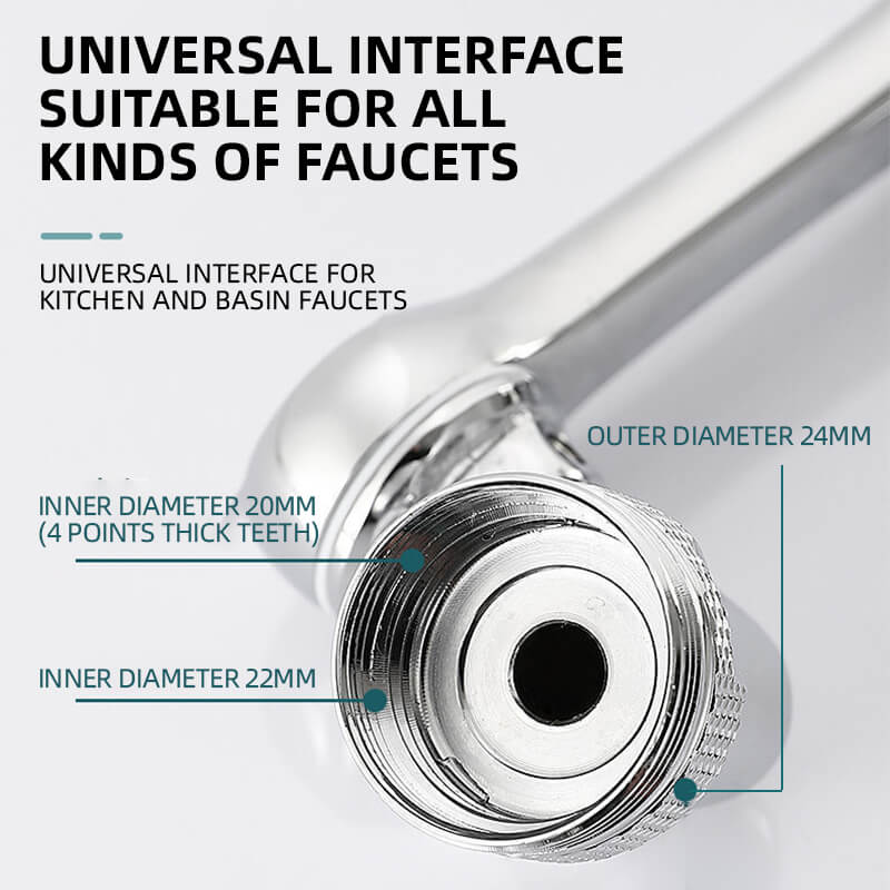 Last Day 49% OFF - Universal 1080Â°Splash Filter Faucet