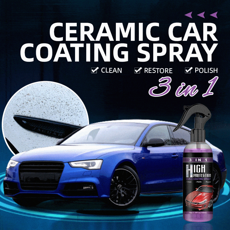 Last Day 70% OFF - 3 in 1 Ceramic Car Coating Spray