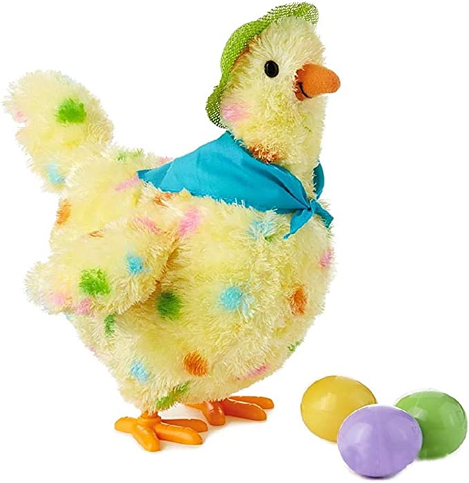 Last Day 70% OFF -  Electric crazy plush chicken