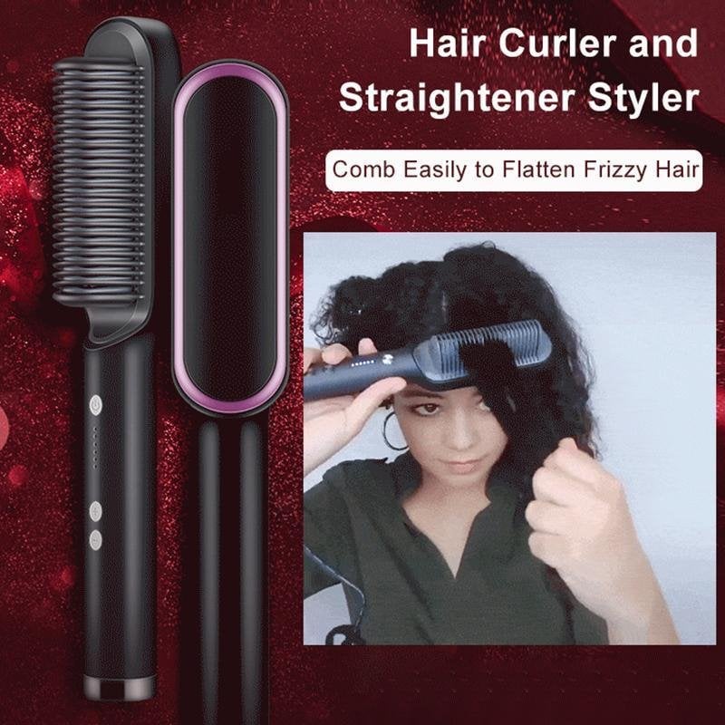 Last Day 70% OFF - New Hair Straightener Brush