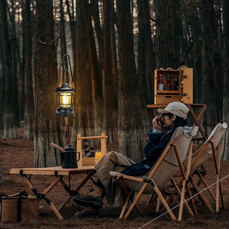 Last Day 70% OFF - Portable Retro Camping Lamp