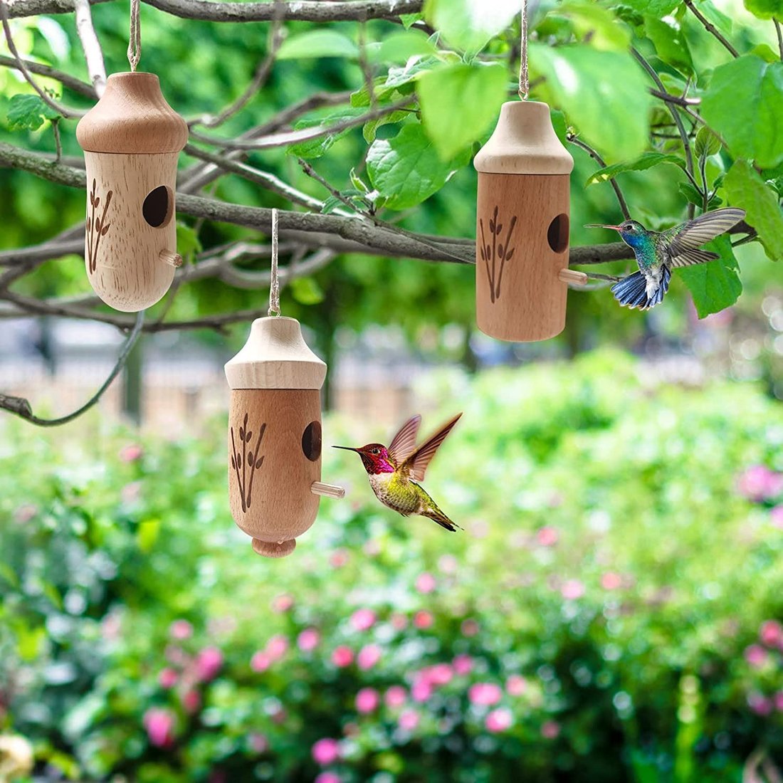 Last Day Sale 70% OFF - Wooden Hummingbird House-Gift for Nature Lovers