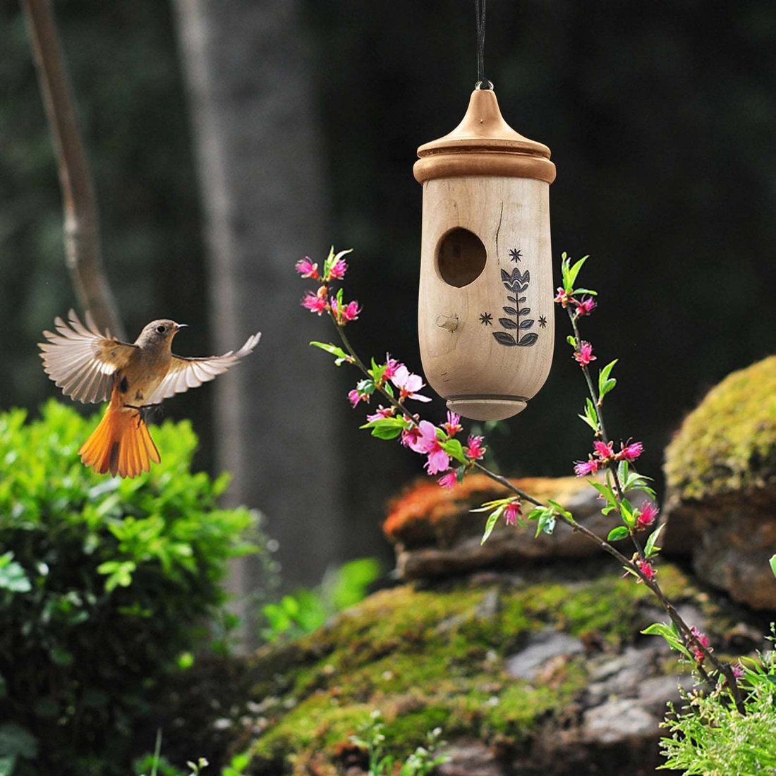 Last Day Sale 70% OFF - Wooden Hummingbird House-Gift for Nature Lovers