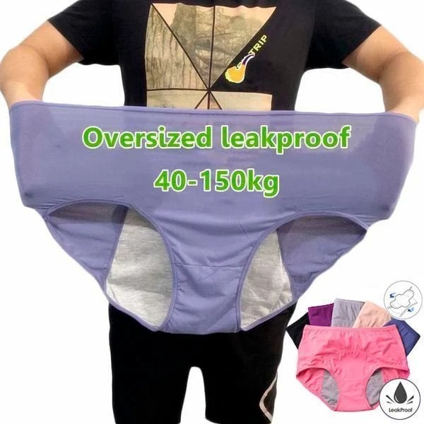 Pay 1 Get 3 - High Waist Leak Proof Panties