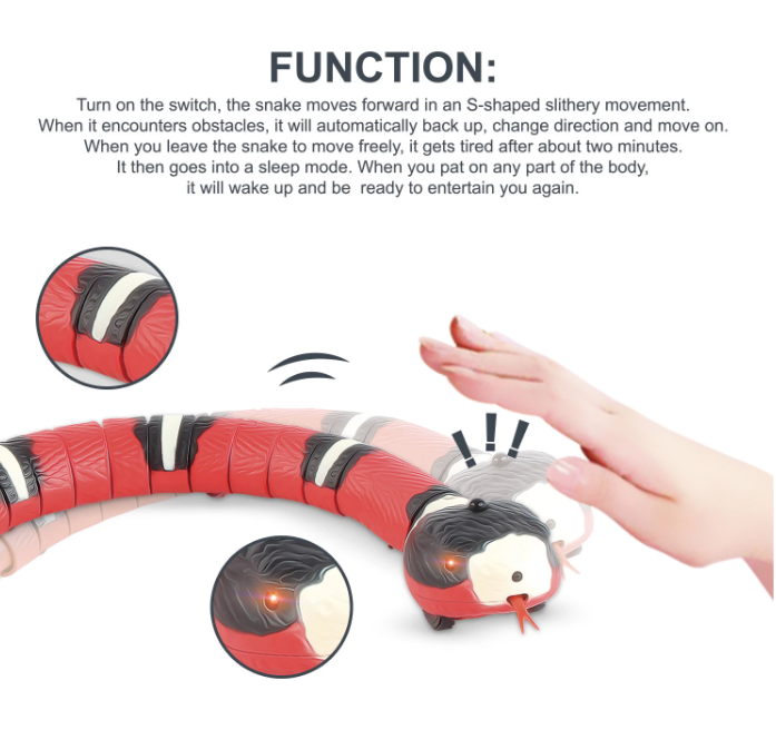 Whiskers and Claws - Smart Sensing Snake