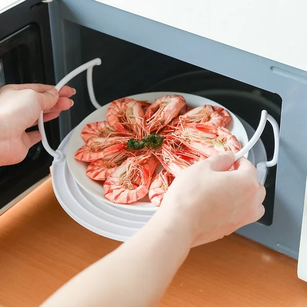 Spring Hot Sale - 48% OFF - Microwave Oven Steamer Storage Rack - Buy more save more