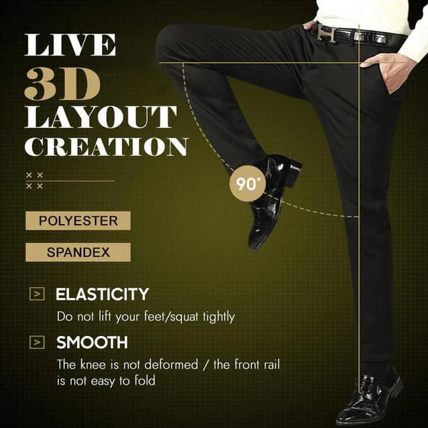 2023 Hot sale 49% off - High Stretch Men's Classic Pants