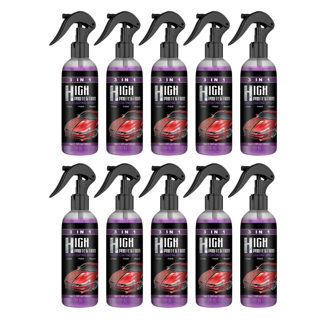 3 in 1 Ceramic Car Coating Spray