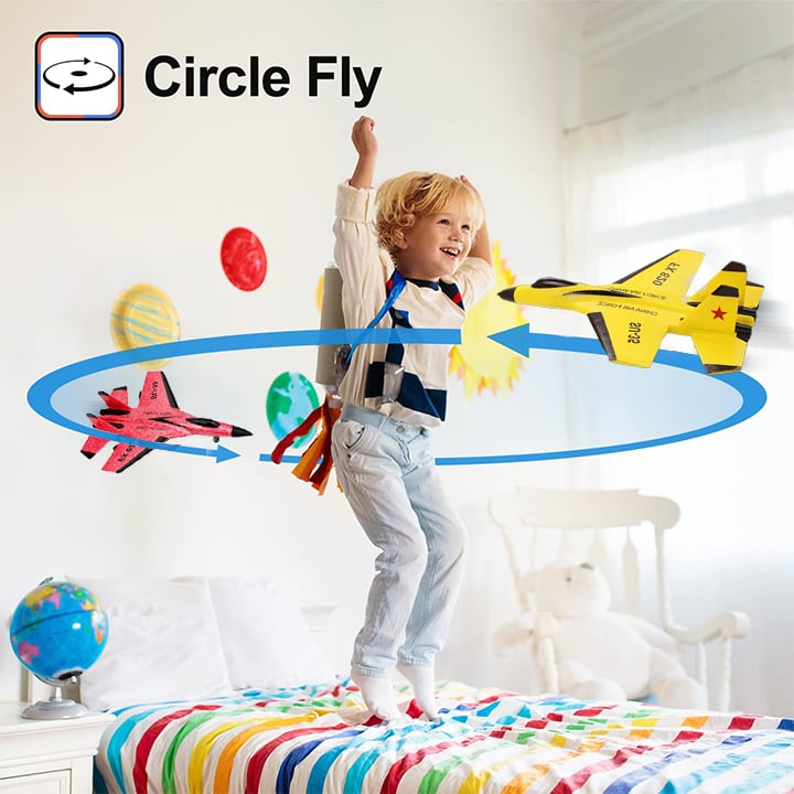 Children's Day Idea 50% off - New remote control wireless airplane toy