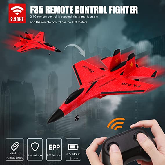 Children's Day Idea 50% off - New remote control wireless airplane toy