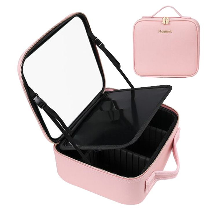 Make-Up Bag With LED Mirror