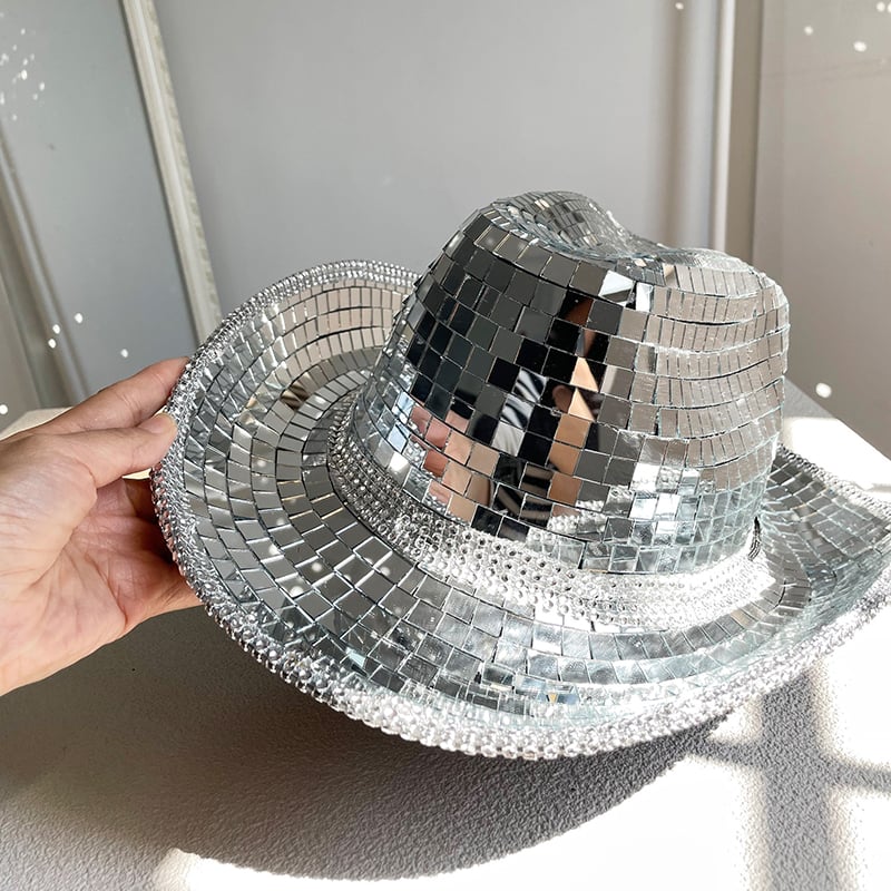 Disco Ball Cowboy Hat