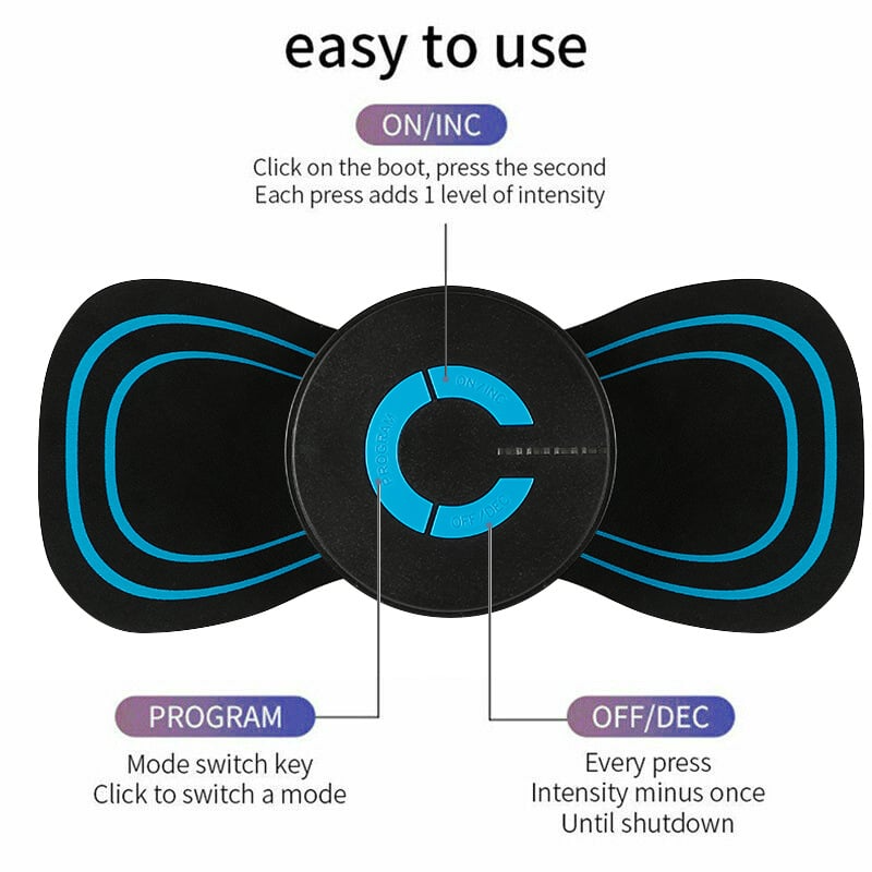 (Early Christmas Sale - SAVE 48% OFF)Portable Neck Body Massager (buy 2 get 1 free now)