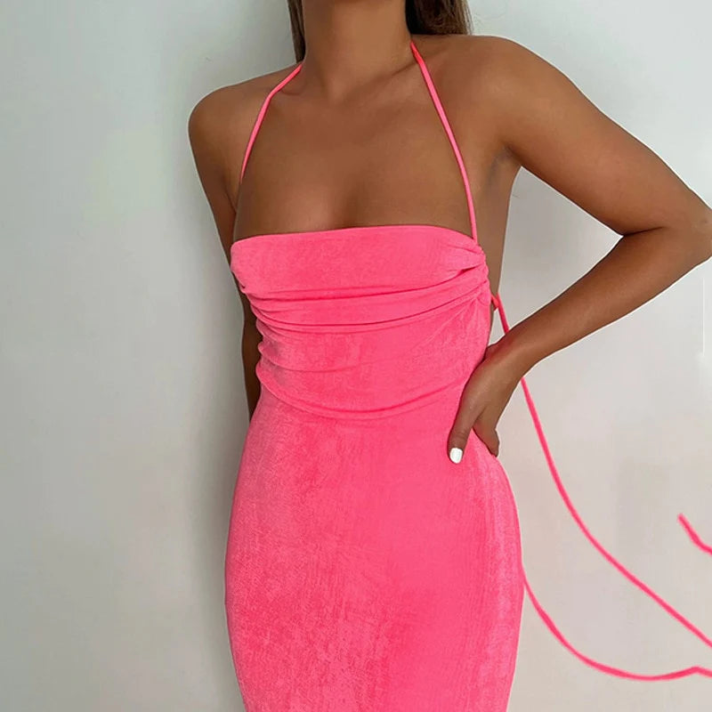 Elizabethxx Backless Maxi Dress