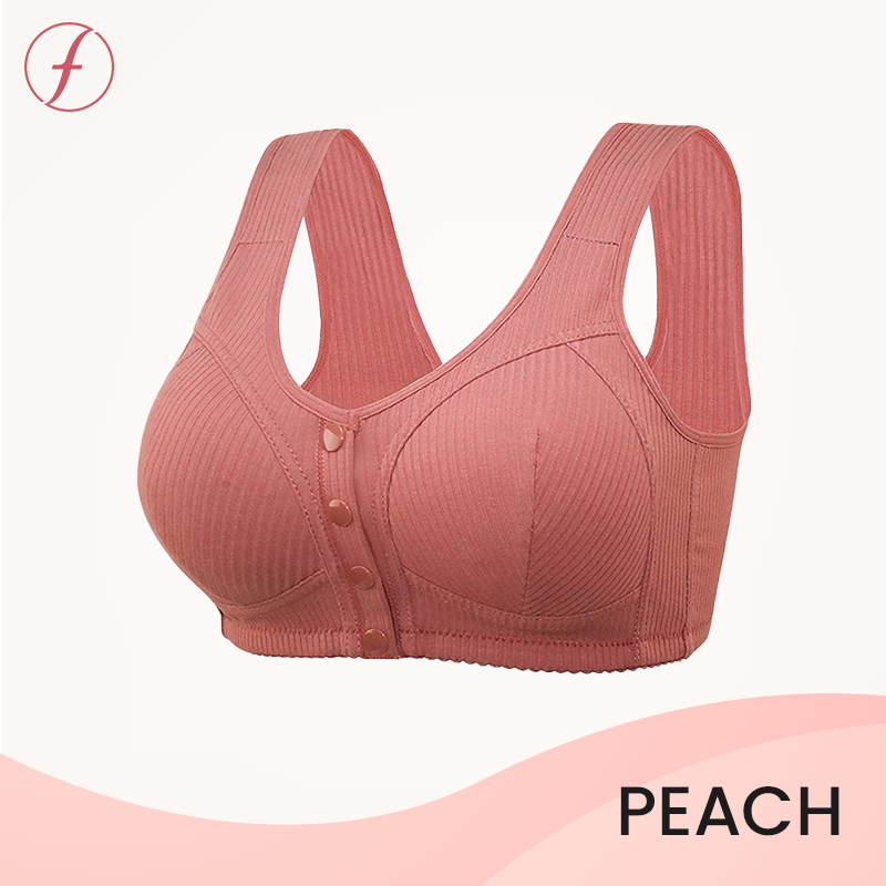 Fynette - Wireless Front Button Bra