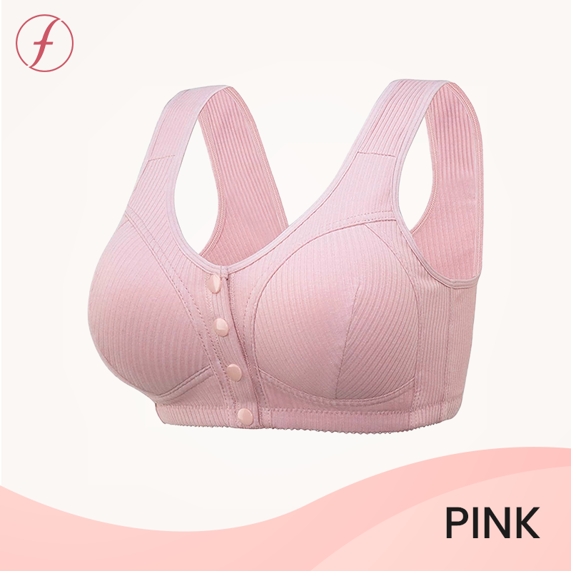 Fynette - Wireless Front Button Bra