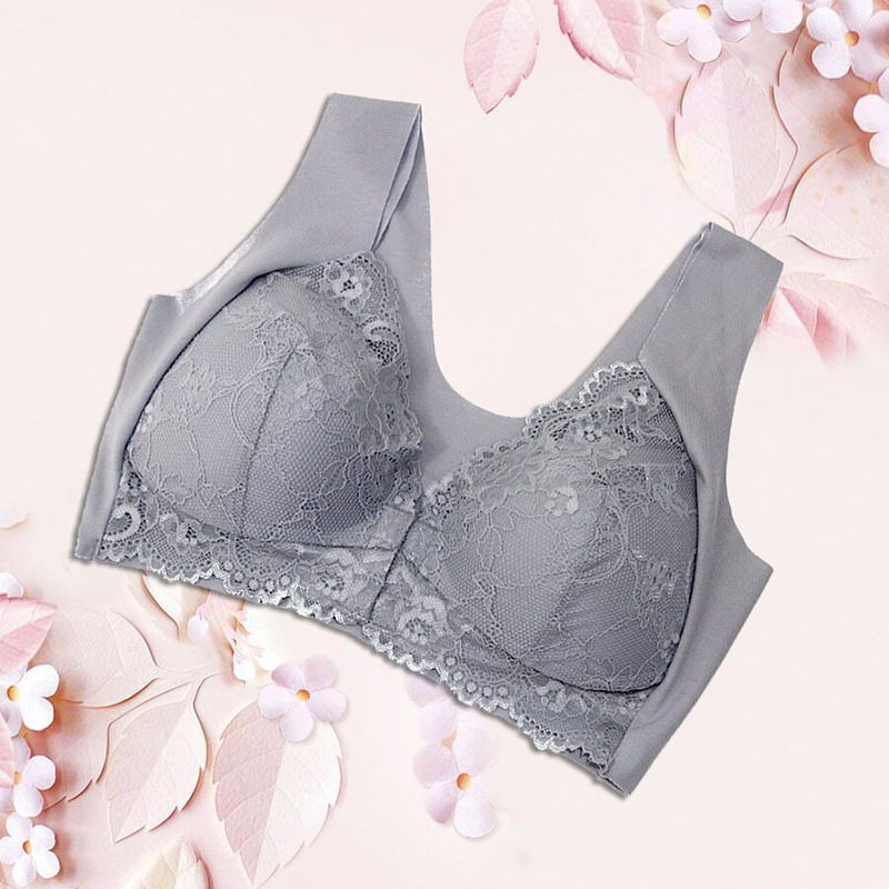 HOT SALE - Bra for Older Women Front Closure 5d Shaping Push Up Seamless No Trace Beauty Back Sports Comfy Bra