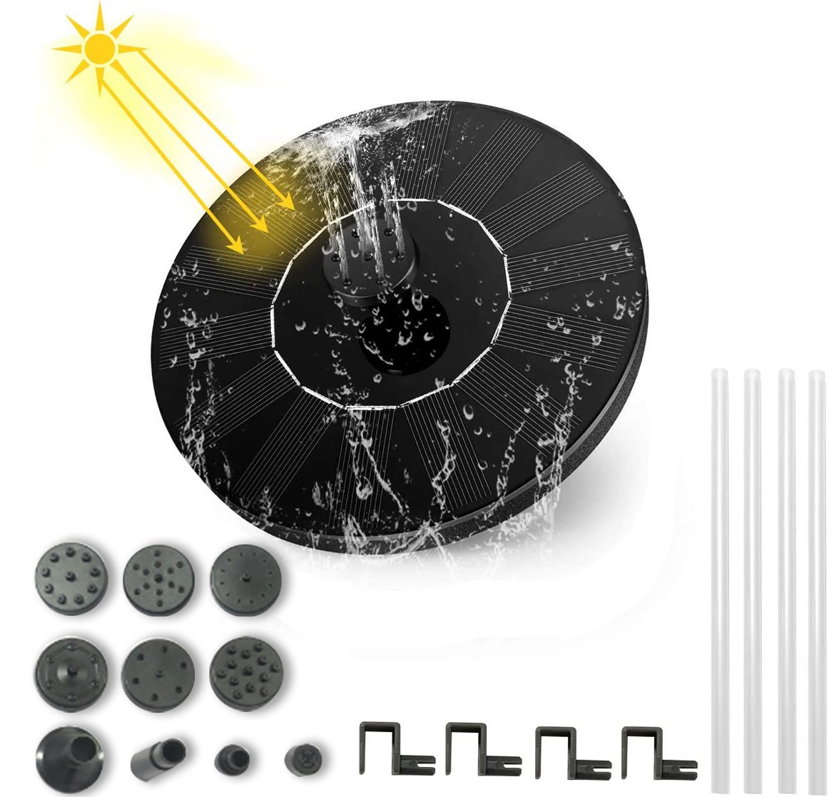 (LAST DAY 60% OFF) Solar-Powered Bird Fountain Kit
