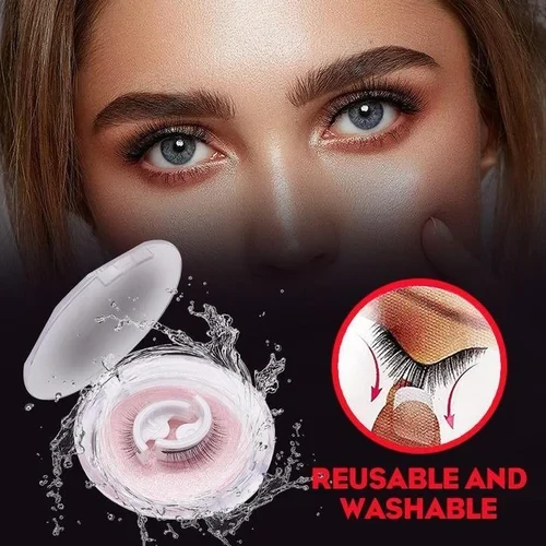 LAST DAY 70% OFF - REUSABLE ADHESIVE EYELASHES