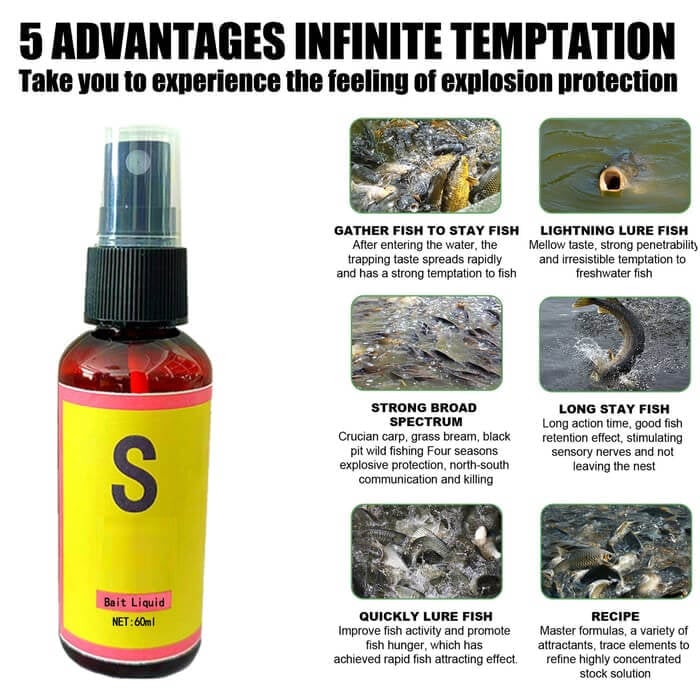 Last Day 75% OFF - Scent Fish Attractants for Baits - For all types