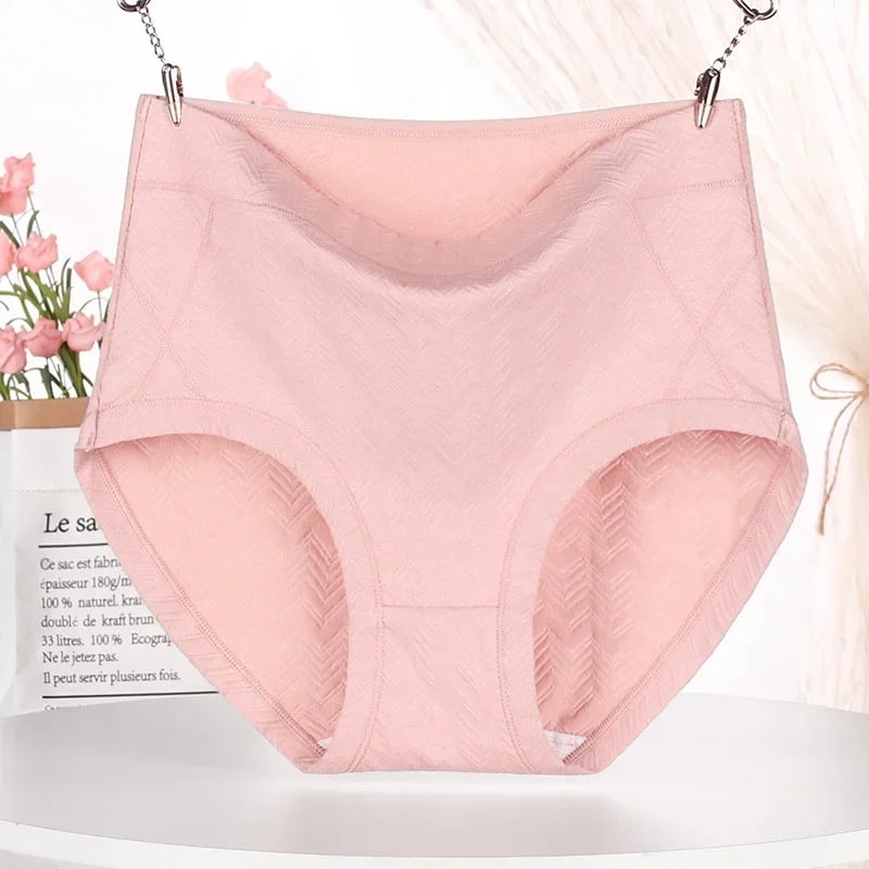 (Last Day Promotion- SAVE 75% OFF) Ladies Pure Cotton Antibacterial Hygroscopic Underwear