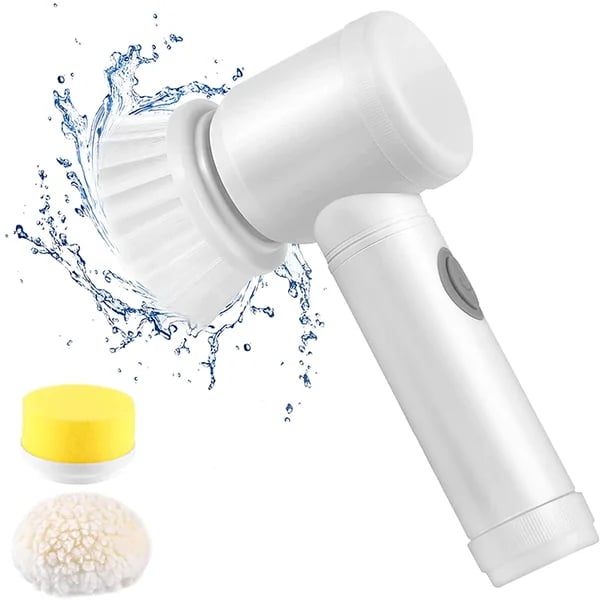 Mother's Day Hot Sale-Electric Cleaning Brush With 3 Brush Heads