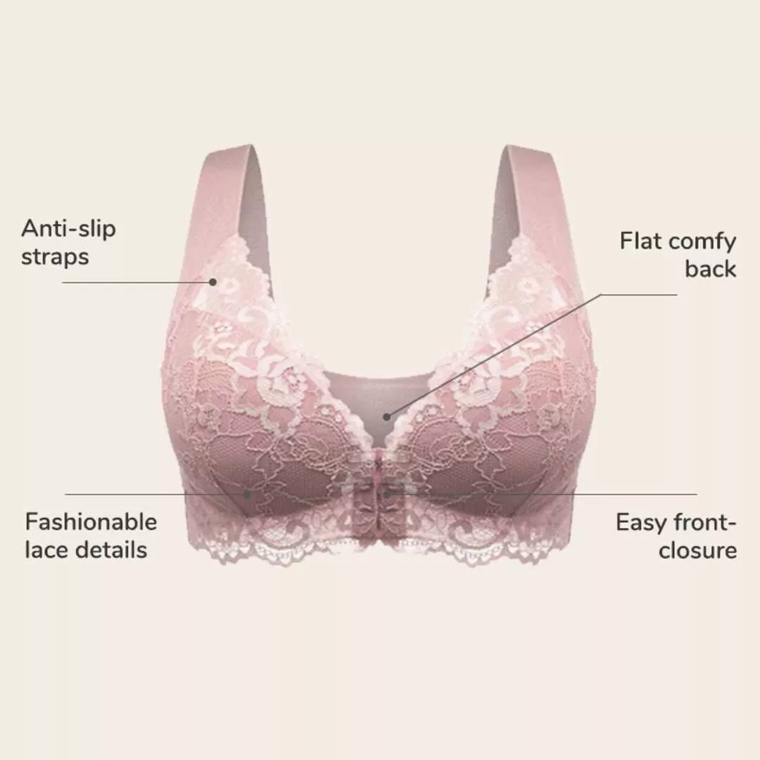 SORA BRA - FRONT CLOSURE 5D SHAPING PUSH UP BRA - SEAMLESS, BEAUTY BACK, COMFY