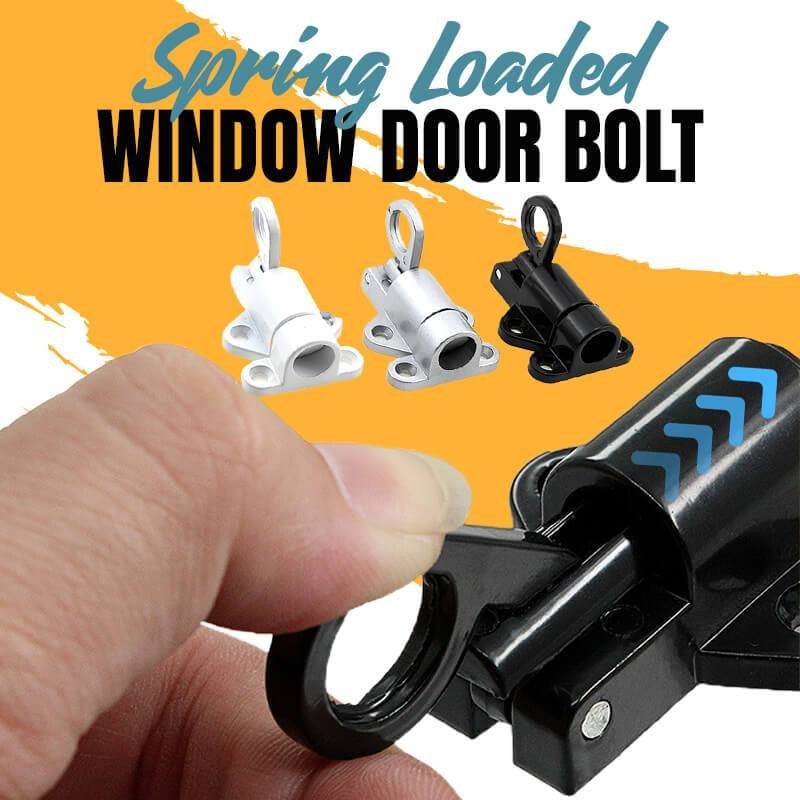 Spring Loaded Window Door Bolt