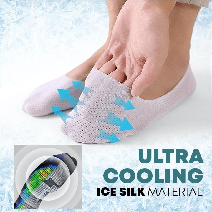 Summer Hot Sale - Breathable Ice Silk Socks