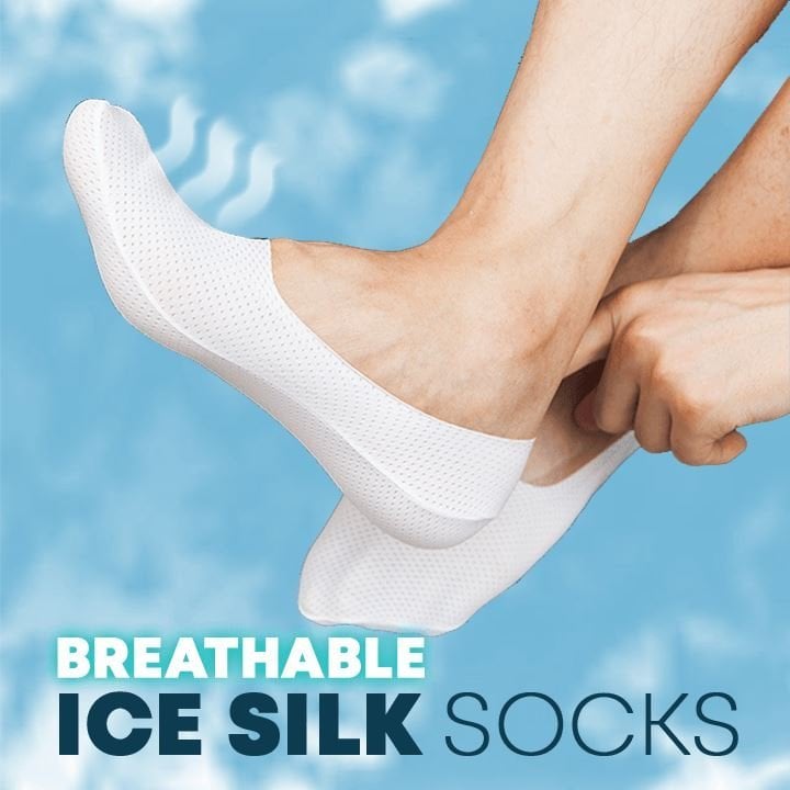 Summer Hot Sale - Breathable Ice Silk Socks