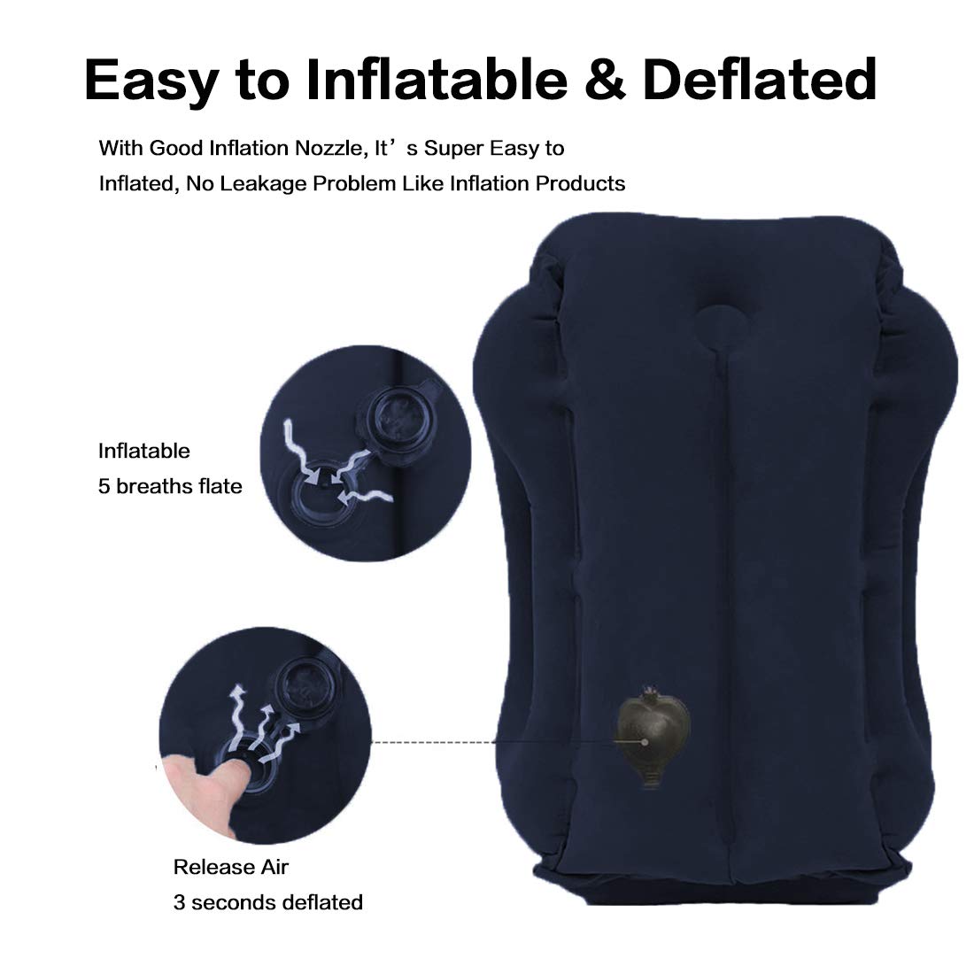 2023 Hot Sale - Inflatable Travel Pillow