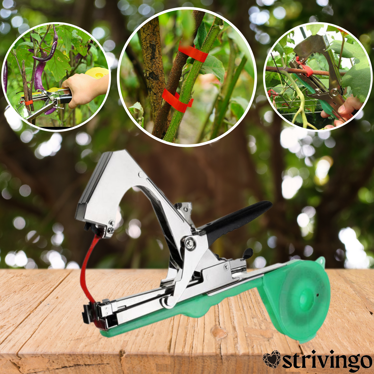 (50% OFF ENDS TODAY) TieUp - Plant Tying Machine incl. 10 Rolls Of Tape