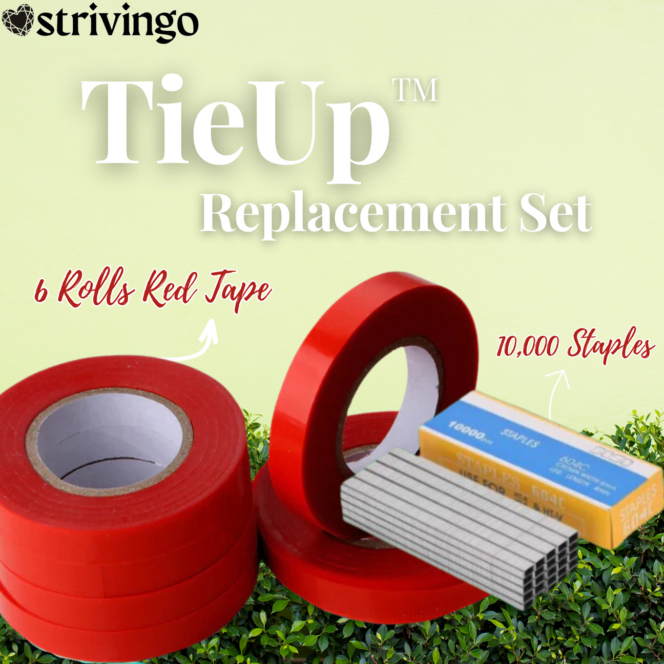 (50% OFF ENDS TODAY) TieUp - Plant Tying Machine incl. 10 Rolls Of Tape