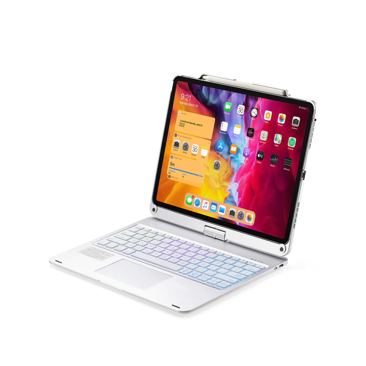 Exxotech Swivel - Ultimate iPad Keyboard Case